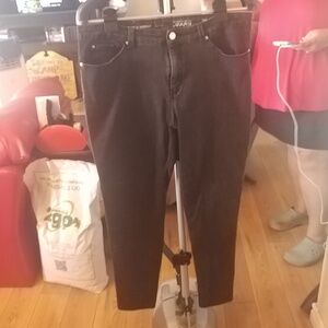 Nygard Black Jeans 14-16
